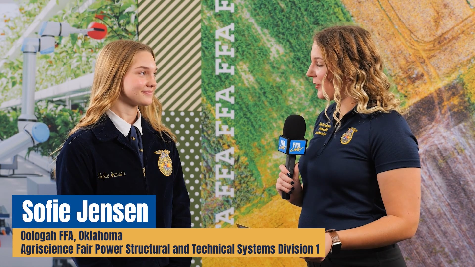 Sofie Jensen Agriscience Fair Power Structural and Technical Systems Division 1