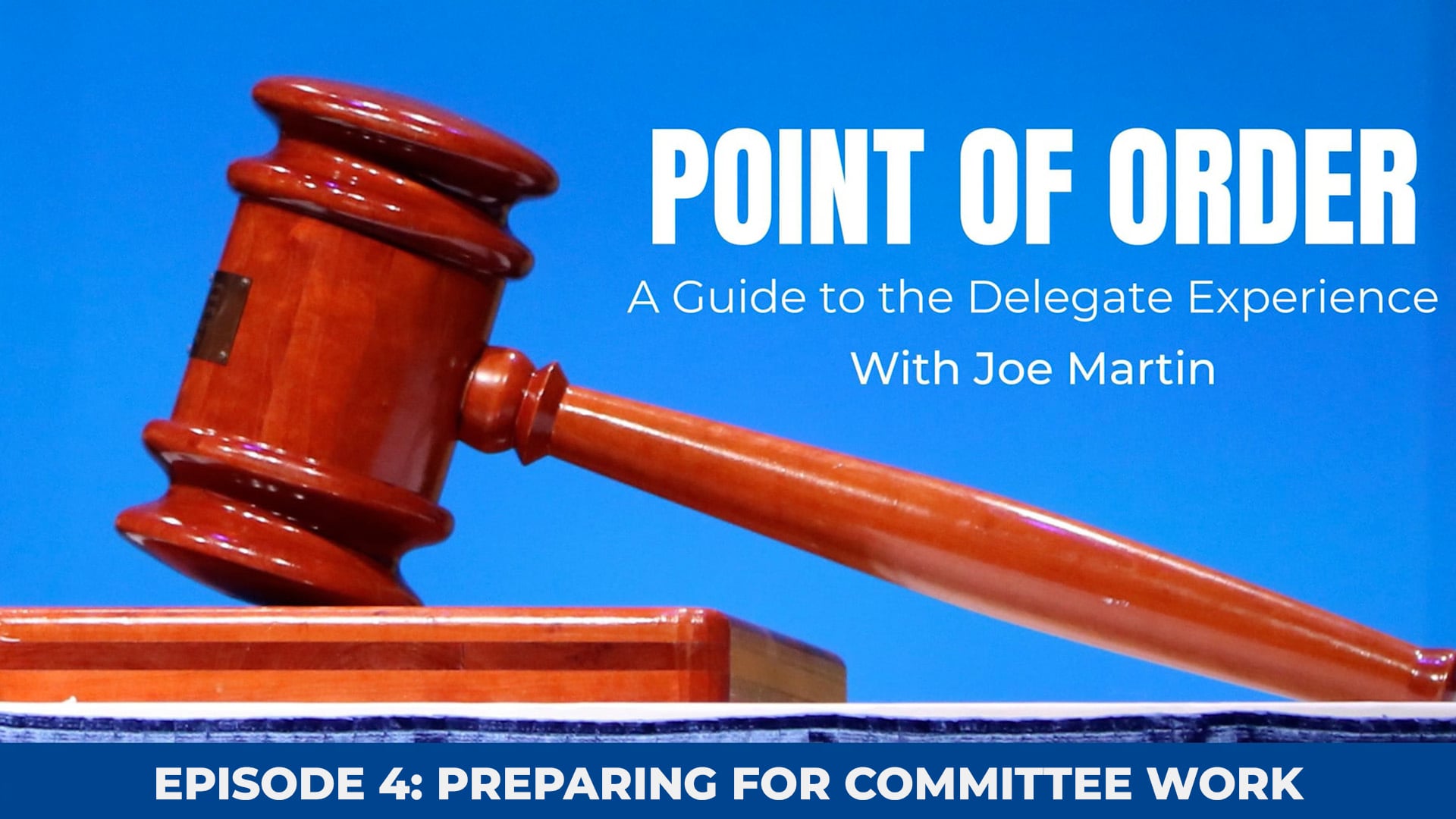 Episode 4 | Preparing for Committee Work