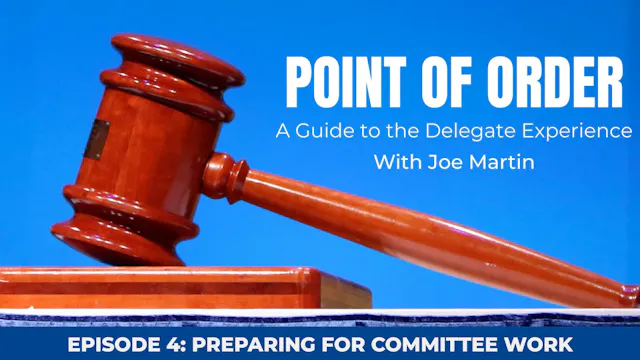 Episode 4 | Preparing for Committee Work