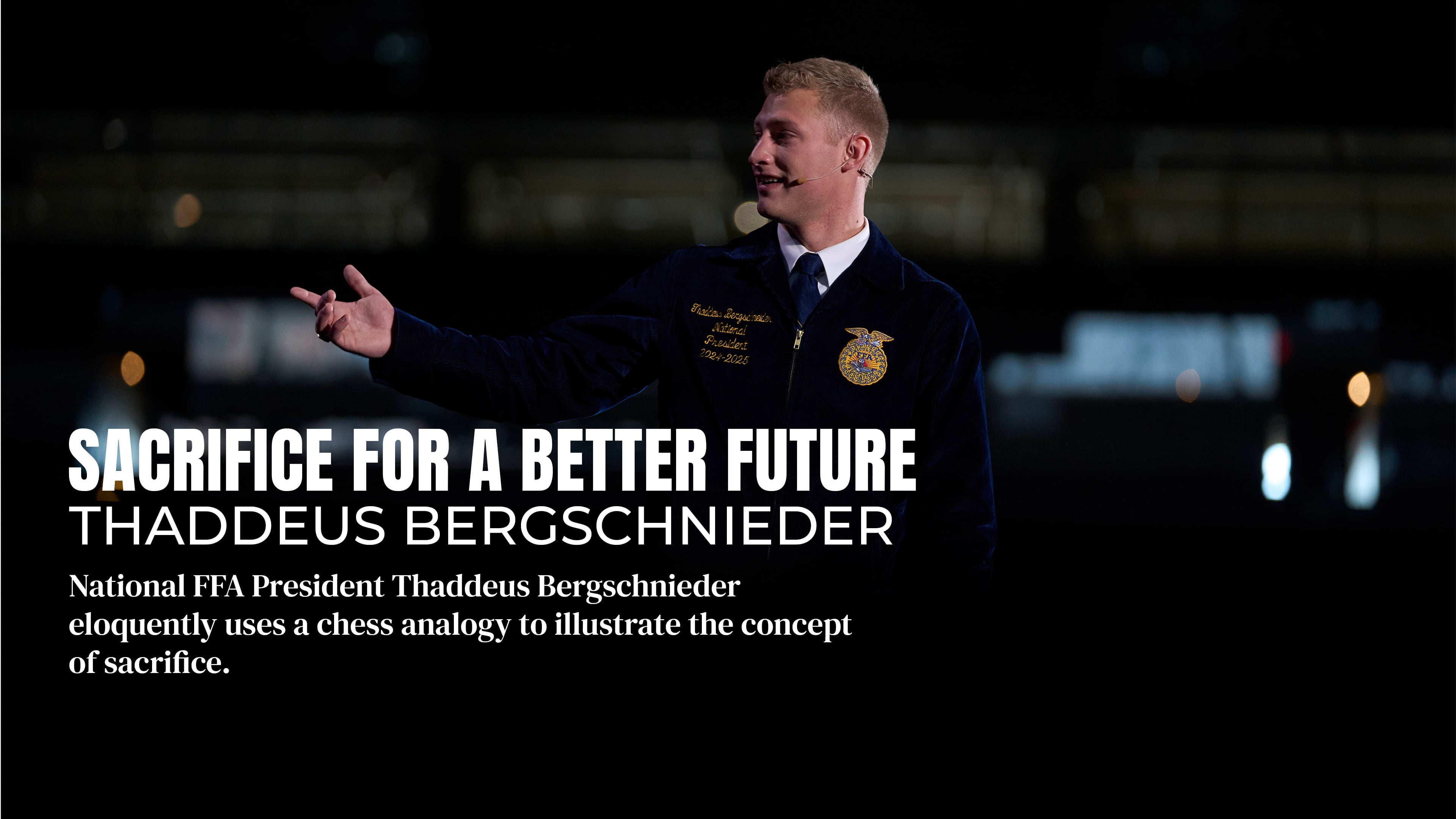 Sacrifice for Future Gains