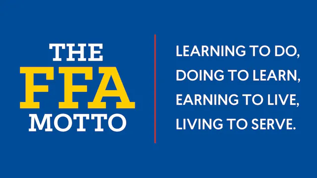 FFA Basics | Official FFA Student Han...