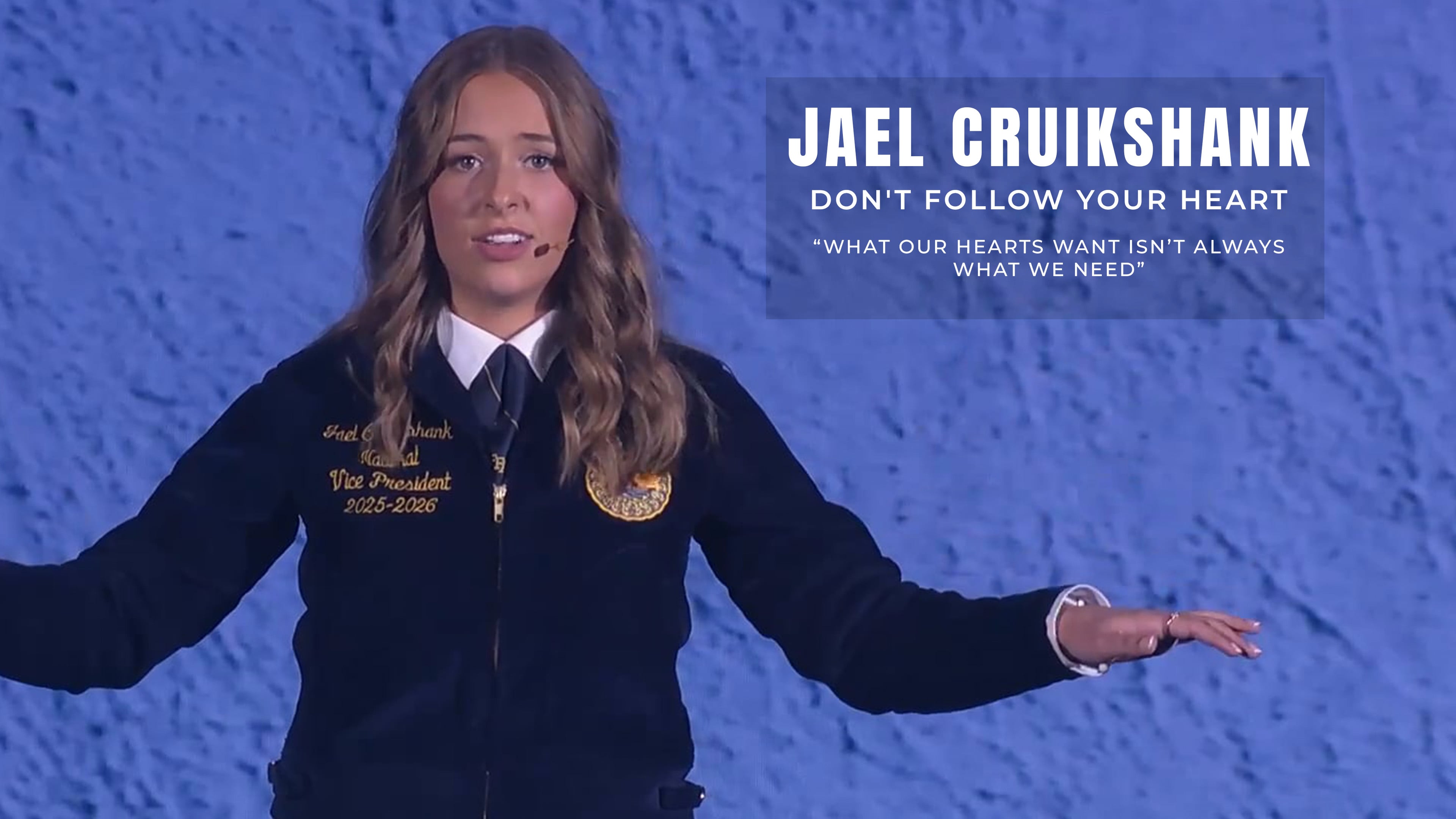 2026 Convention | Jael Cruikshank - Retiring Address