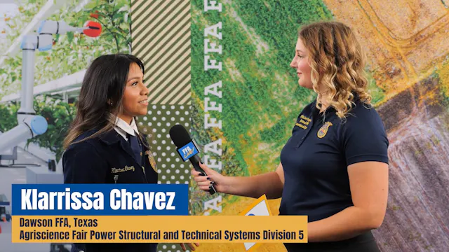 Klarrissa Chavez Agriscience Fair Pow...
