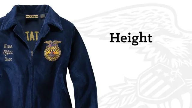Jacket Measuring – Height