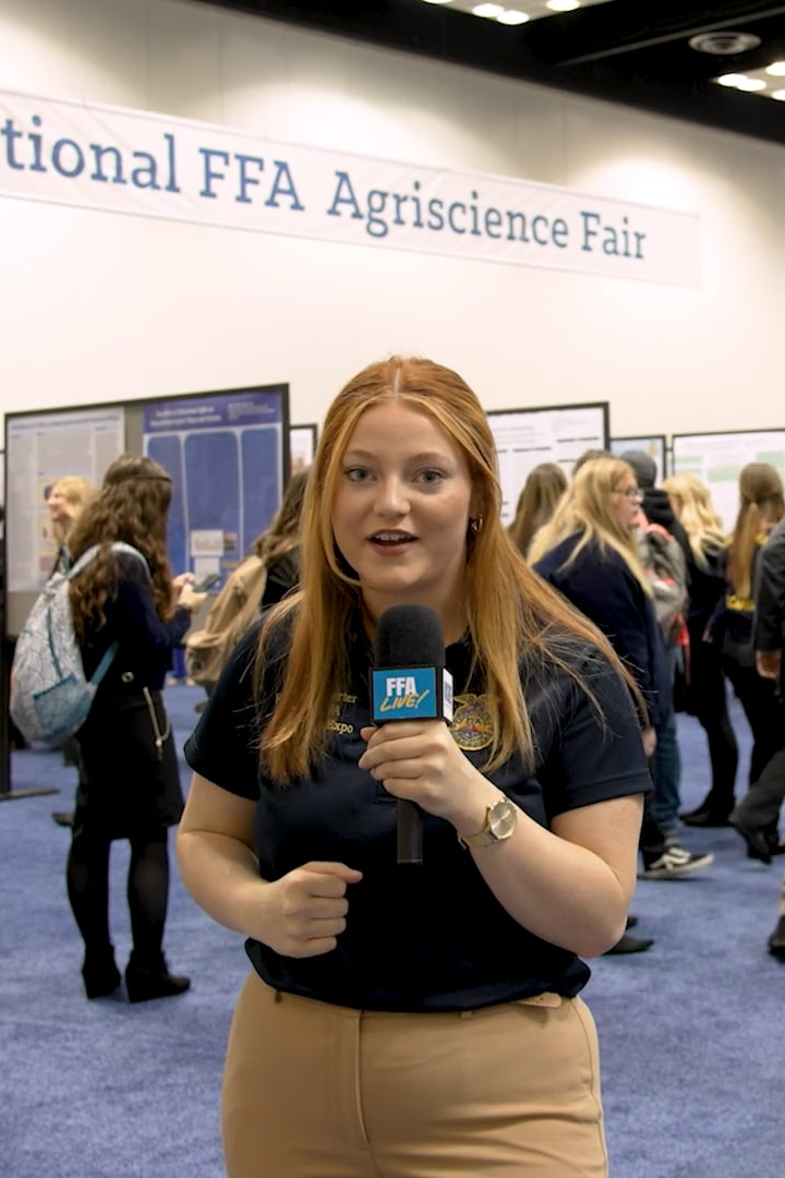 Inside the National FFA Agriscience Fair