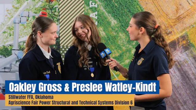 Oakley Gross and Preslee Watley-Kindt...