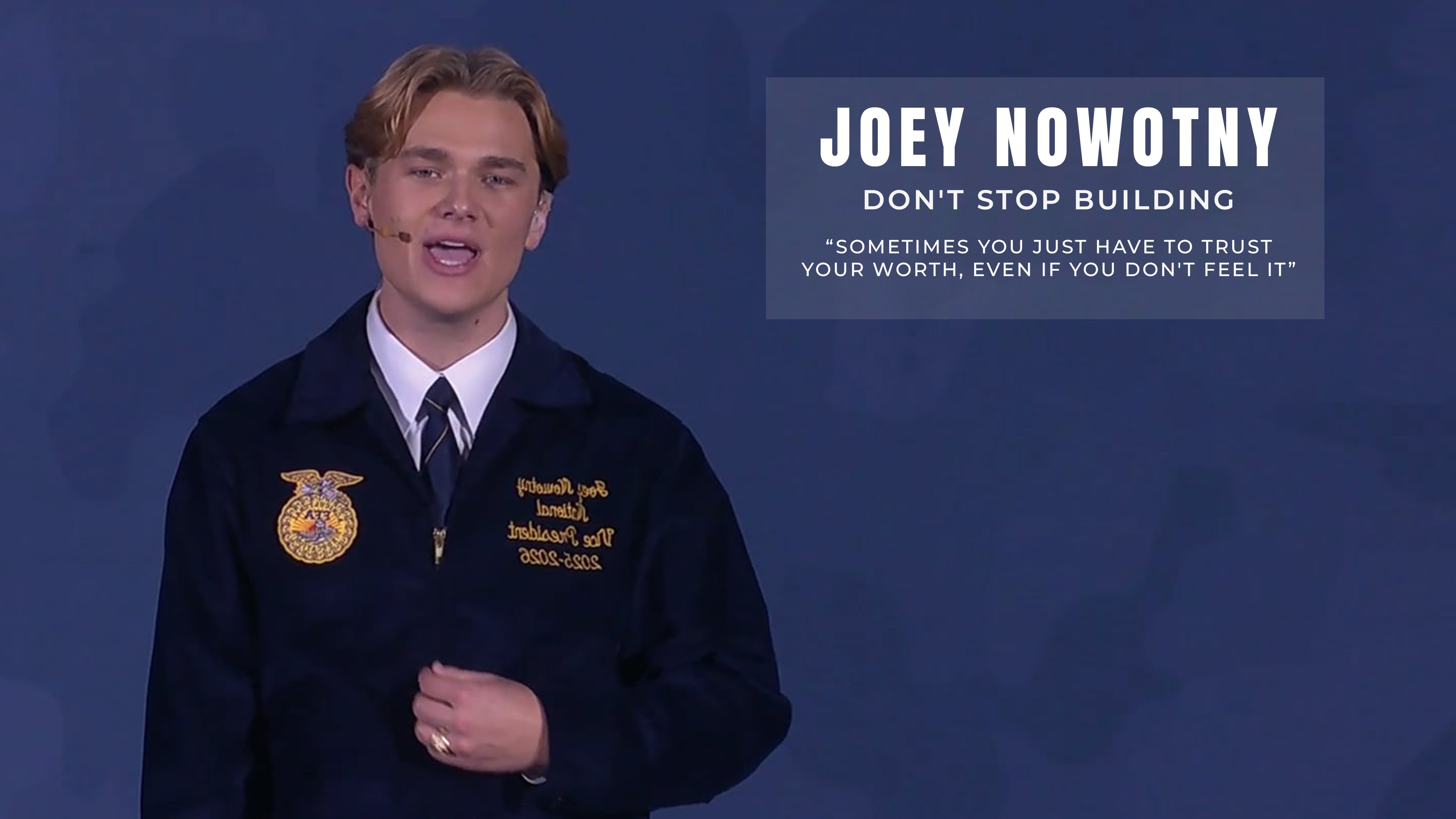 2026 Convention | Joey Nowotny - Retiring Address