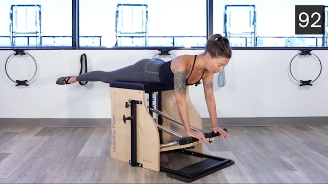 STABILITY CHAIR - SPILT PEDAL WORKOUT WITH ERIKA 