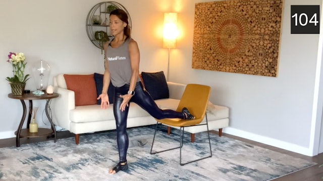 MAT - PILATES WITH A CHAIR AND BOOTY BAND 