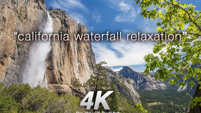 California Waterfall Relaxation Just Nature Sounds