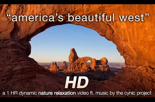 America's Beautiful West (+Music) 1 H...
