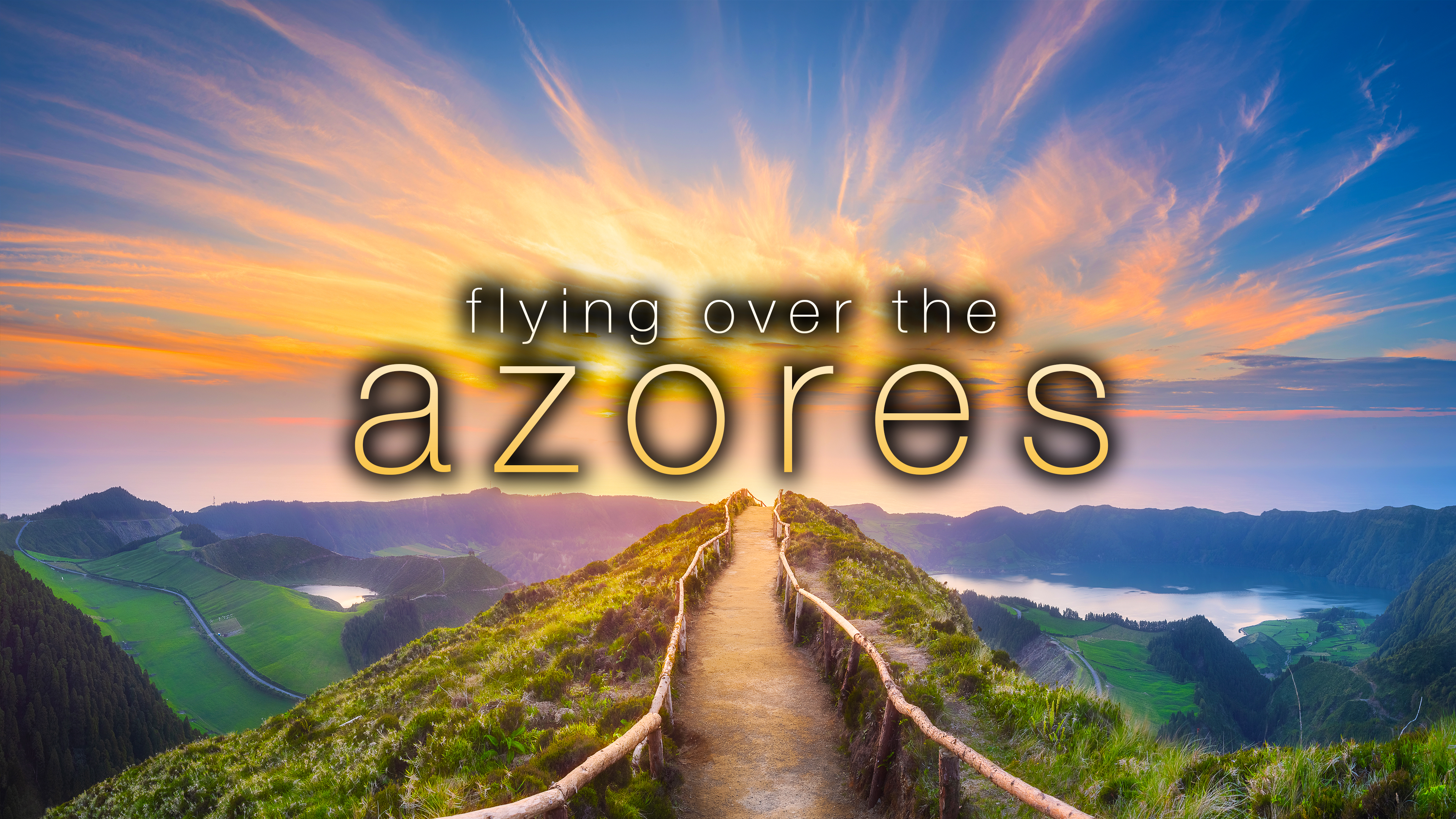 Flying over the Azores - 11H, 4K