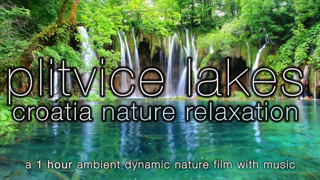 Waterfall Paradise Piltivice (w Music...