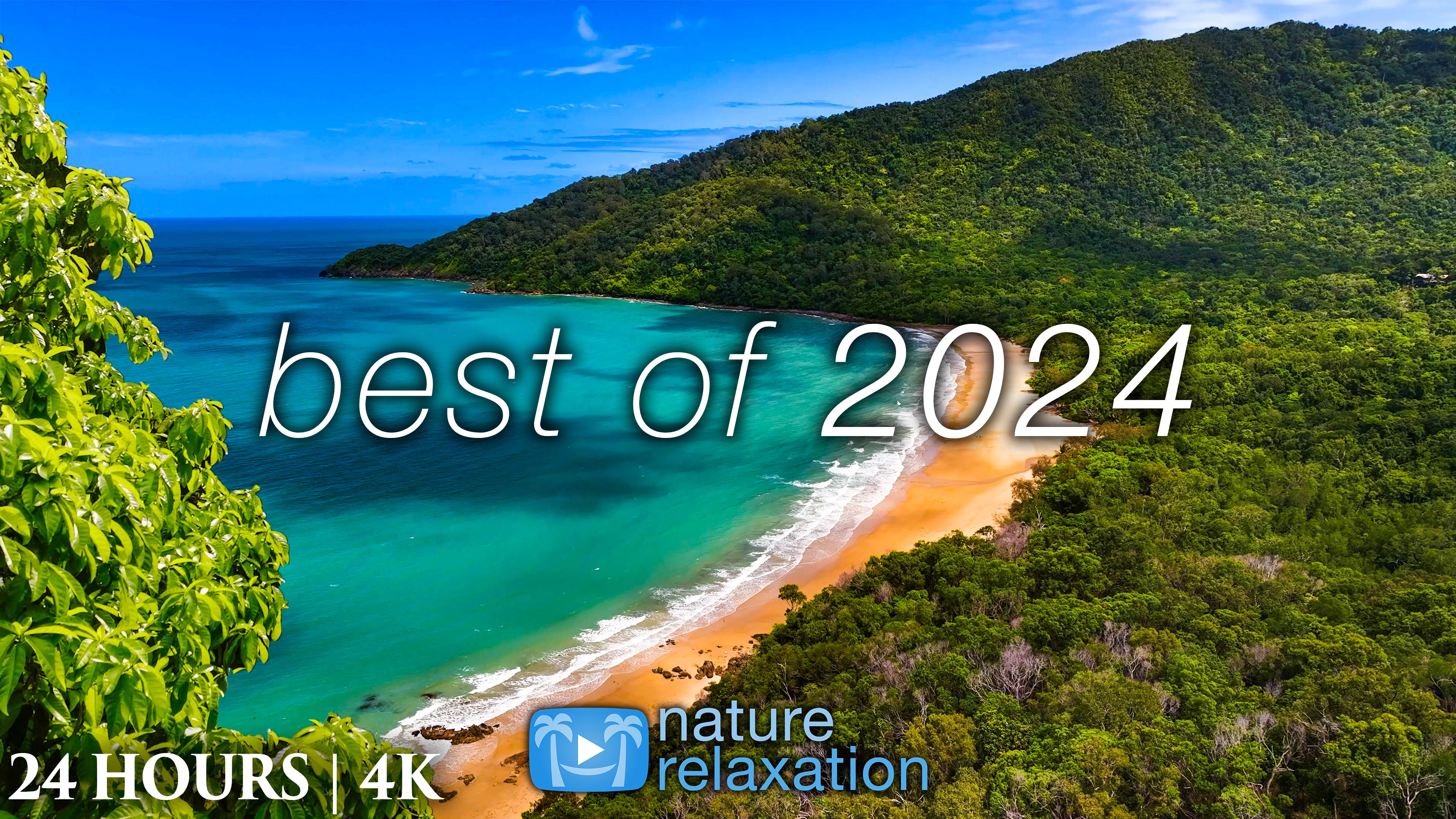 Best of Nature Relaxation 2024 24HR Film - Part 1 of 2 [4K]
