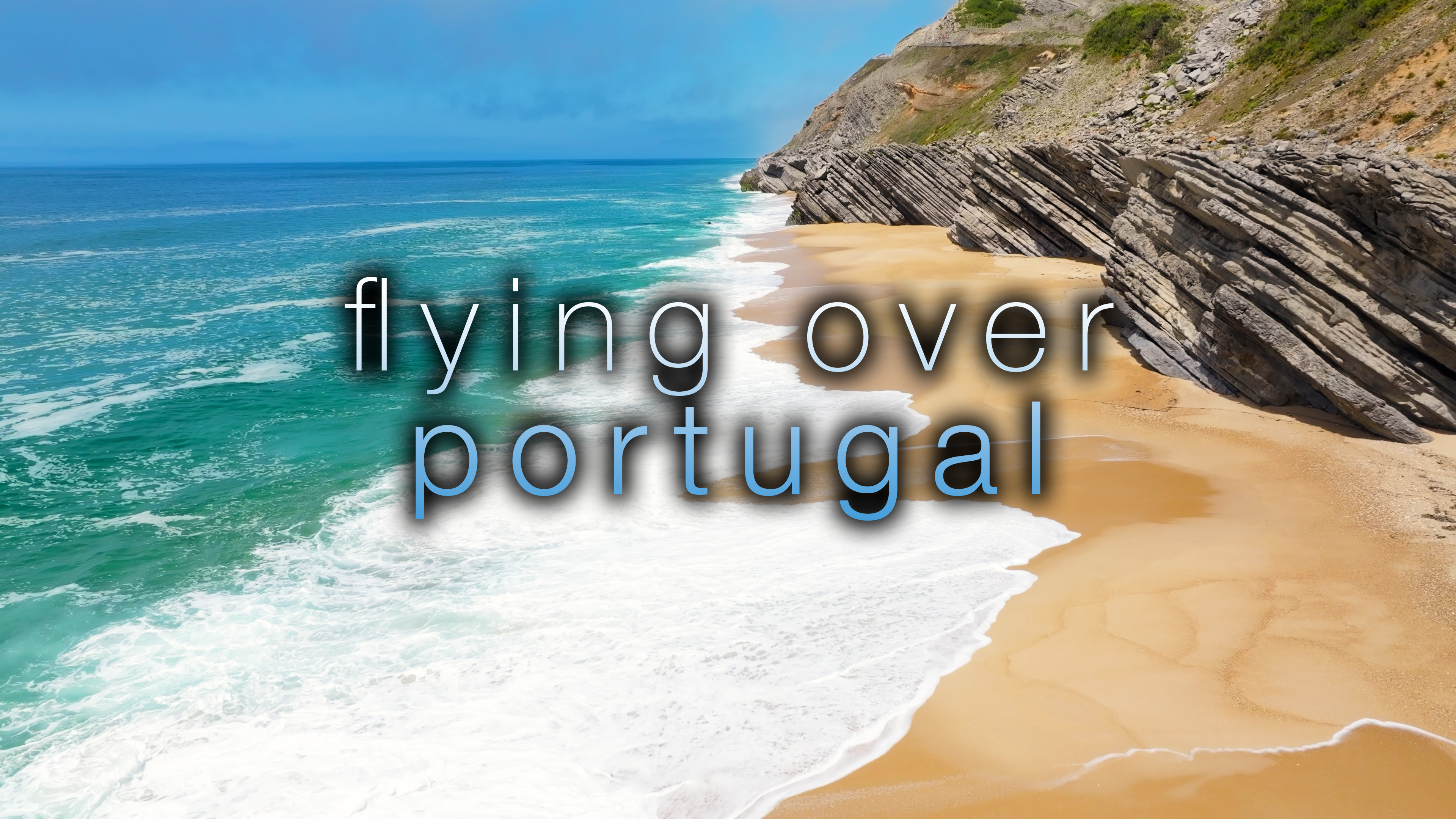 Flying over Portugal - 3H, 4K
