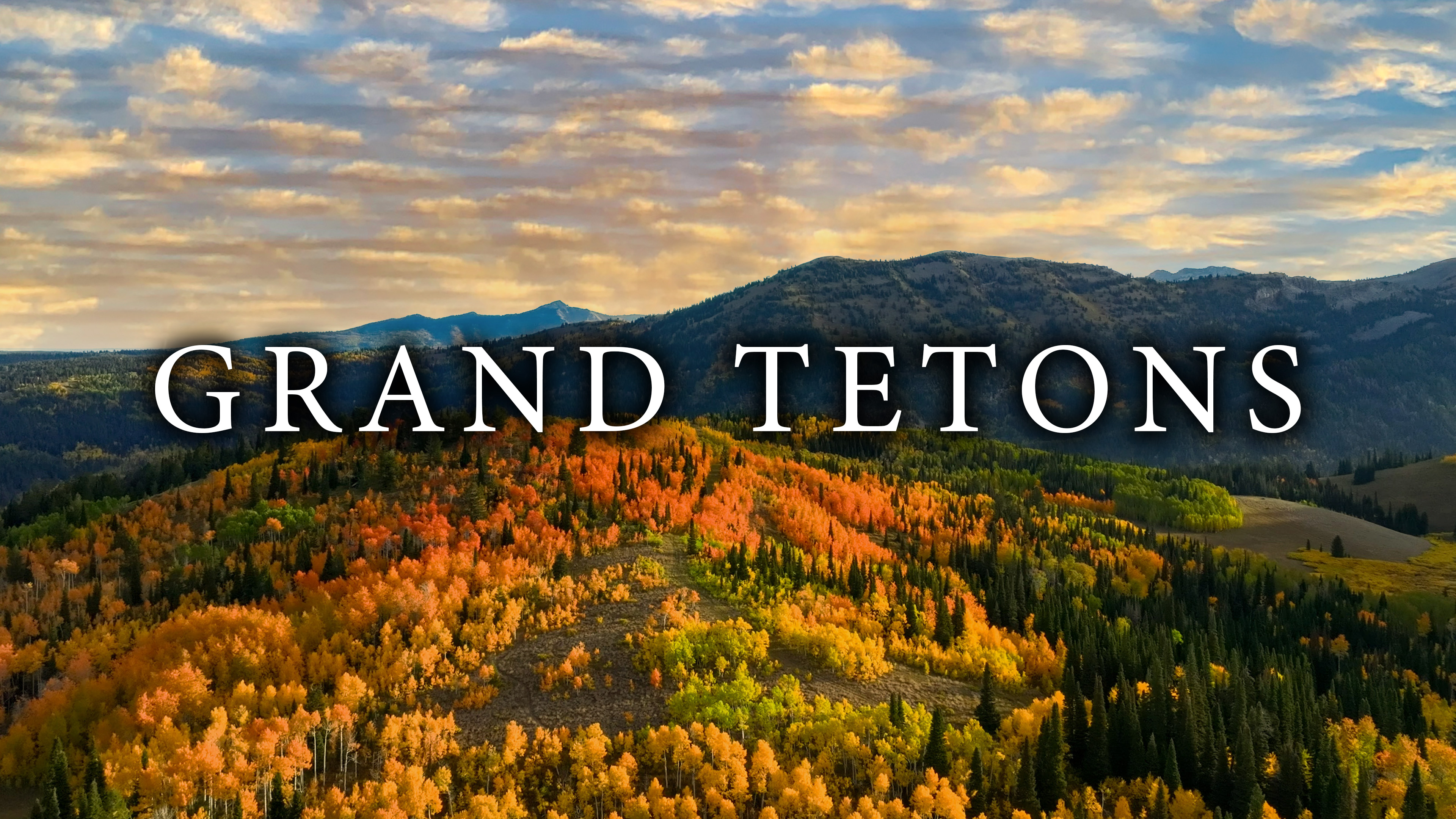 Autumn in Grand Tetons - 1HR, 4K