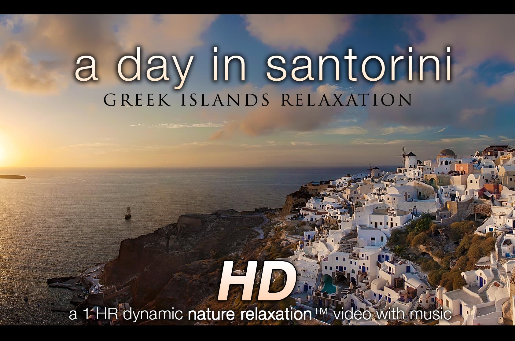 A Day in Santorini 1HR Nature Relaxation Experience (Original Version)