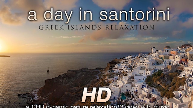 A Day in Santorini 1HR Nature Relaxation Experience (Original Version)