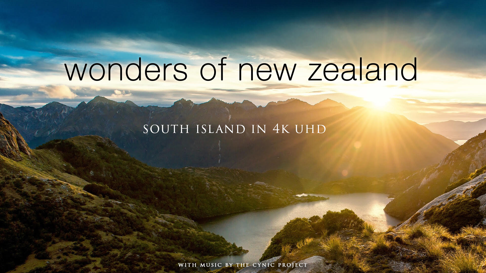 Wonders of New Zealand (+Music) South Island 1HR Dynamic Film