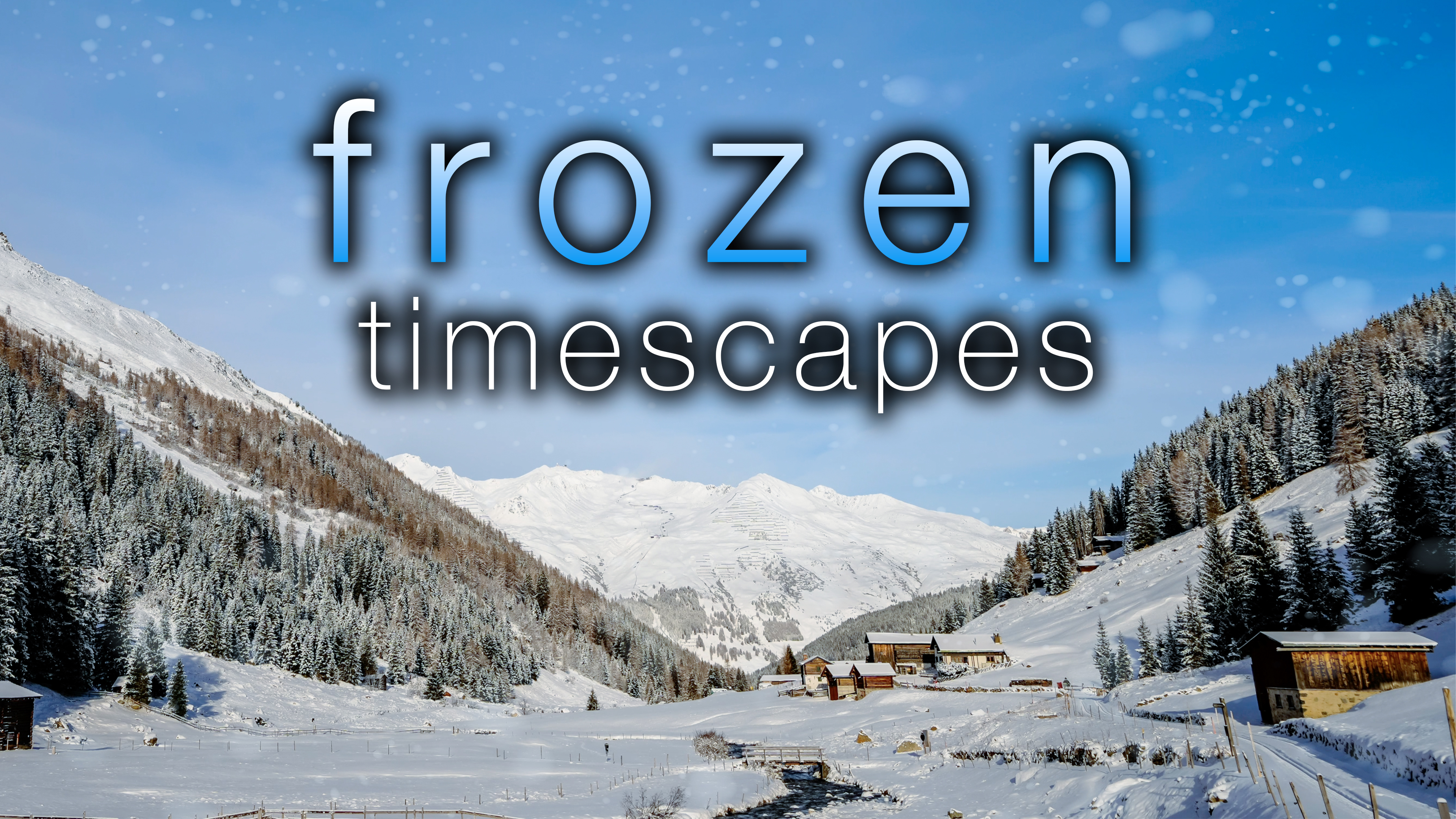 Frozen Timescapes - 1HR, 4K