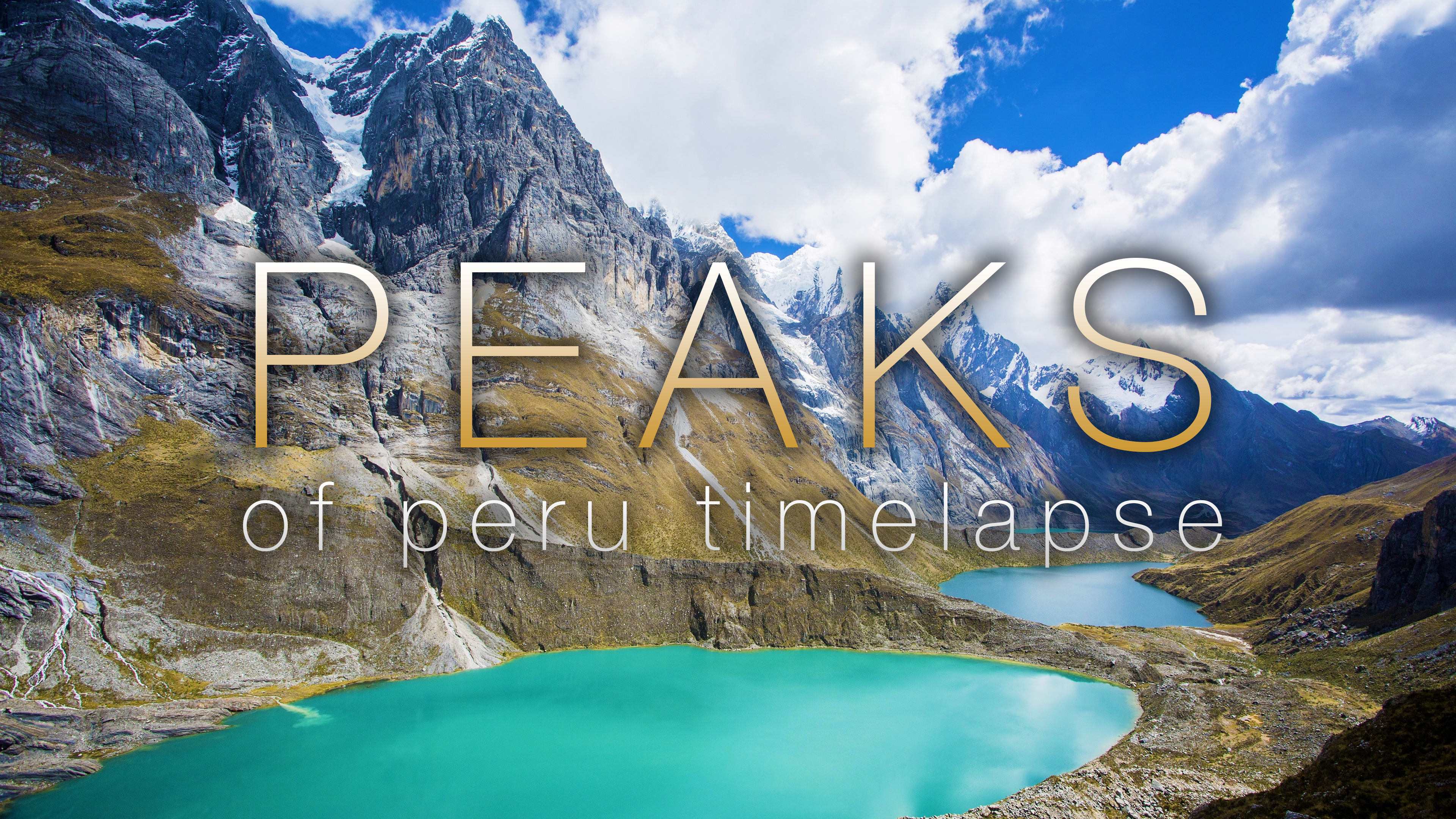 Peaks of Peru Timelapse - 1H, 4K