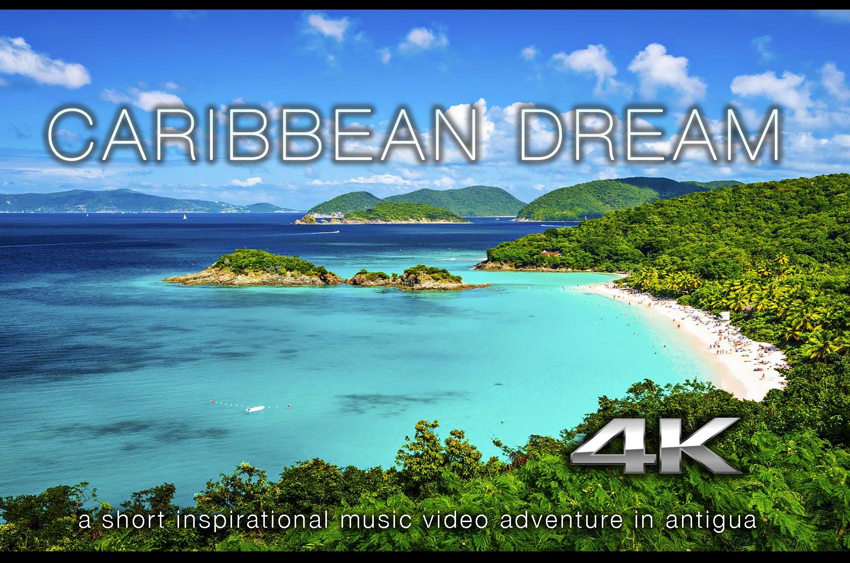 Caribbean Dream - Antigua Nature Relaxation Video for Energy
