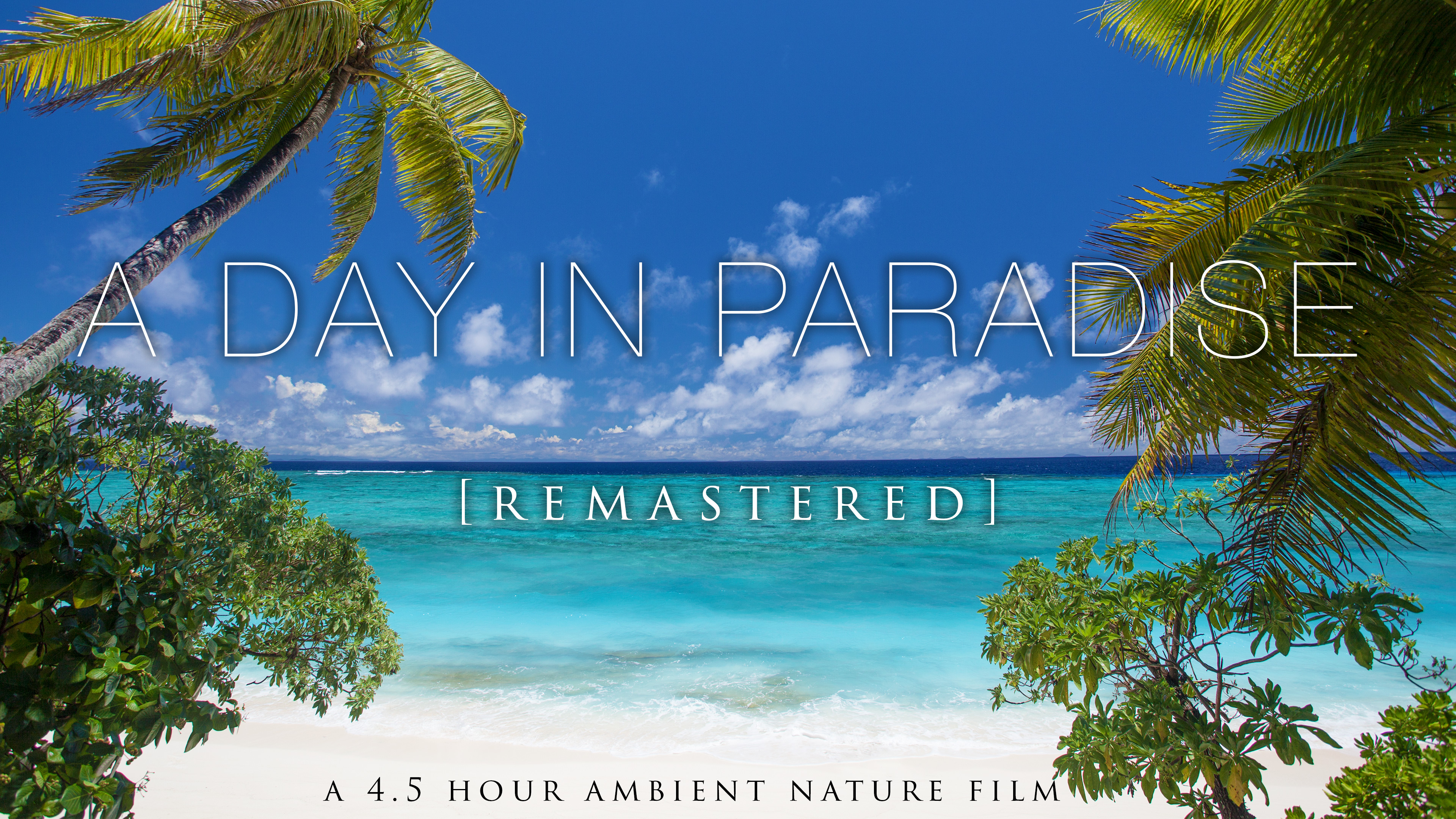 "A Day in Paradise" [Remastered] 4 Hours on An Uninhabited Tropical Island FIJI