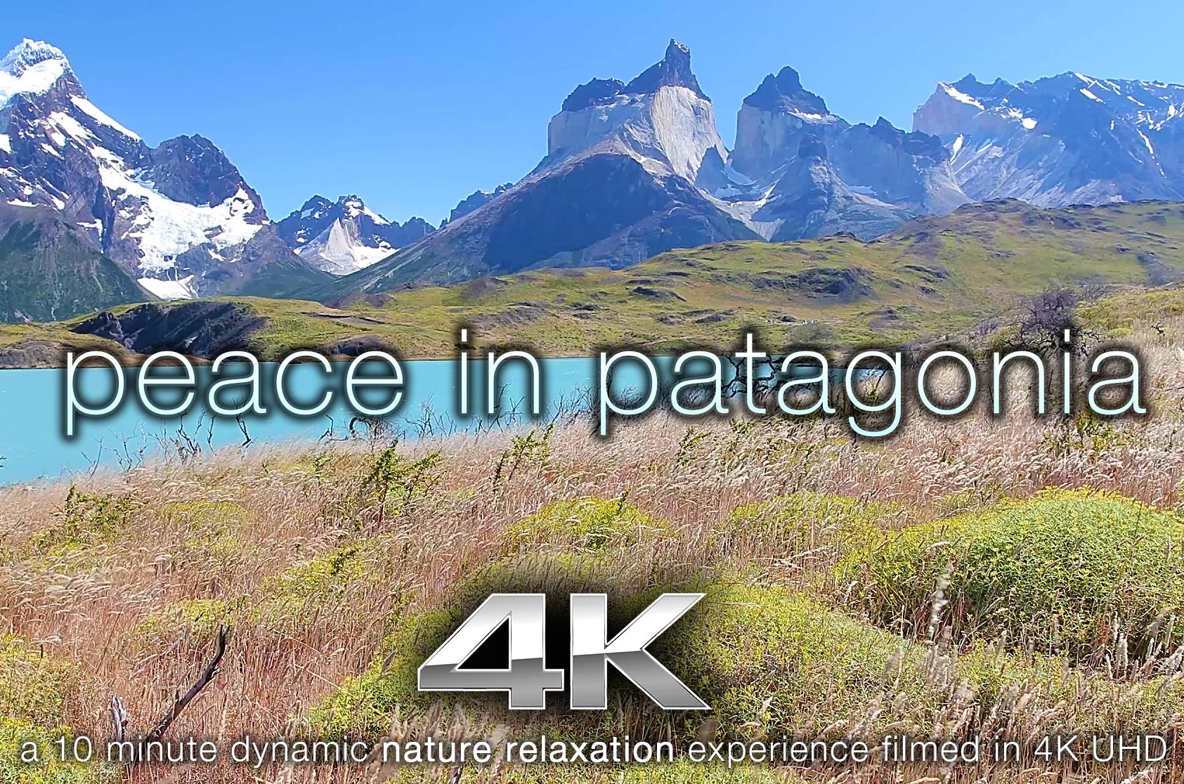 Peace in Patagonia (W Music) 10 Minute Dynamic Relaxation Video