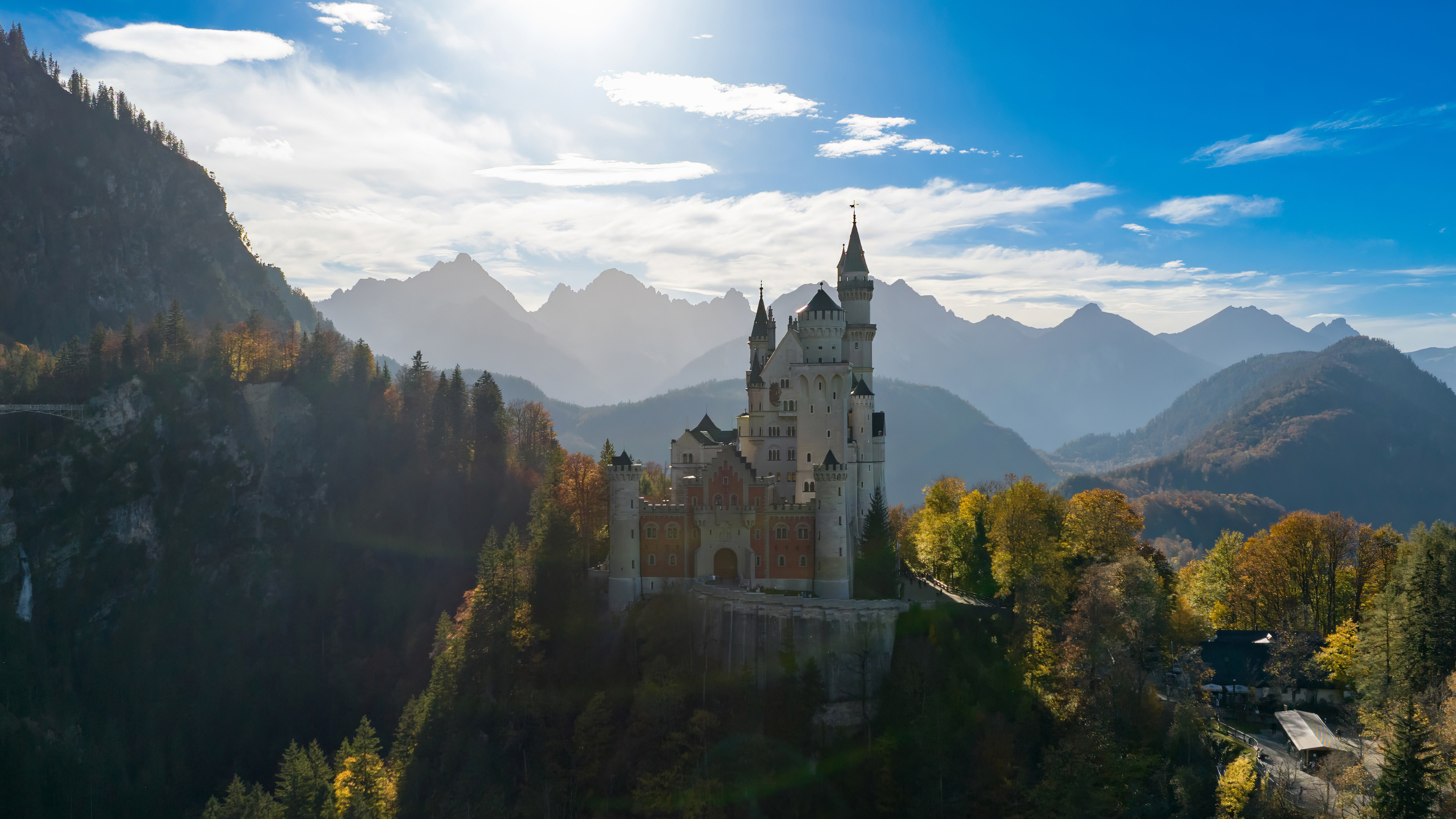 A Day at Neuschwanstein Castle - 50min, 4K