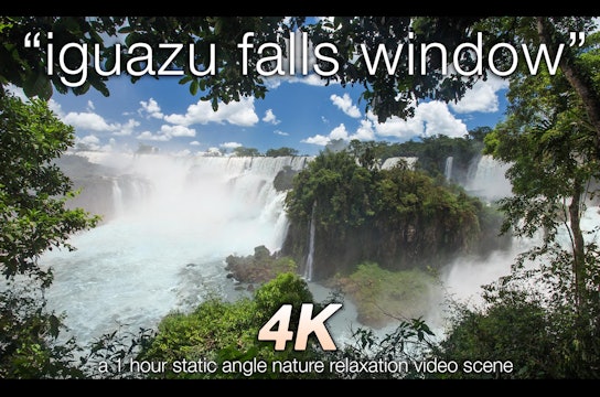 Iguazu Window 1 HR Static Nature Relaxation 1080p