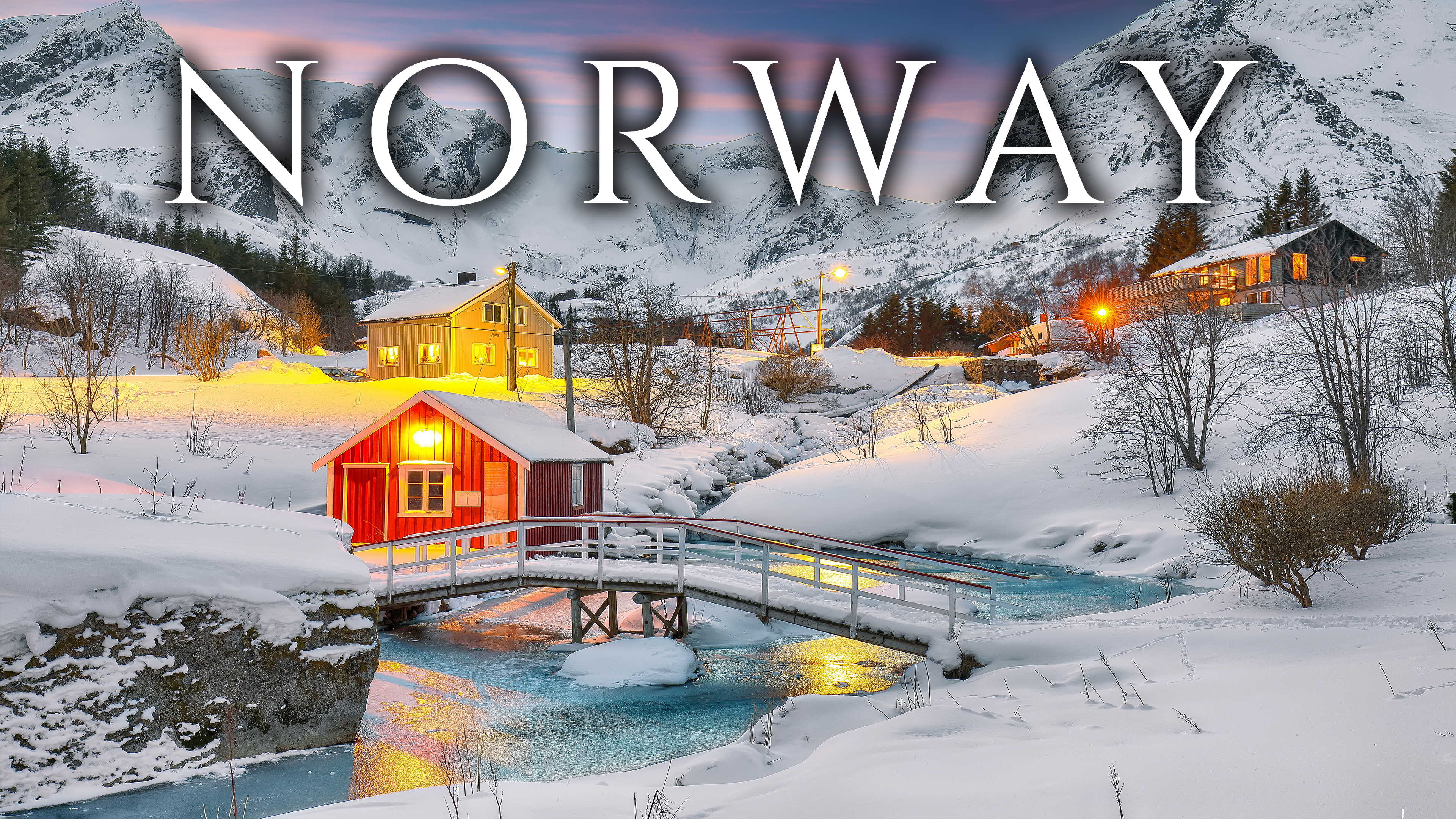 Winter in Northern Norway - 1HR, 4K