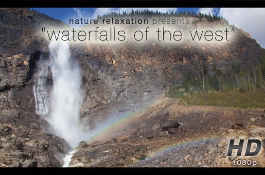 Waterfalls of the West 1080p 10 Minute Video w/ Music