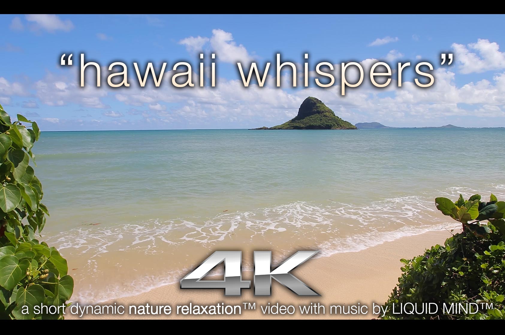 Hawaii Whispers 9 MIN Dynamic Nature Relaxation Music Video ft Liquid Mind