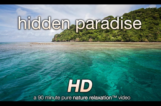 Hidden Paradise w Music 90 Minute Dynamic Nature Video