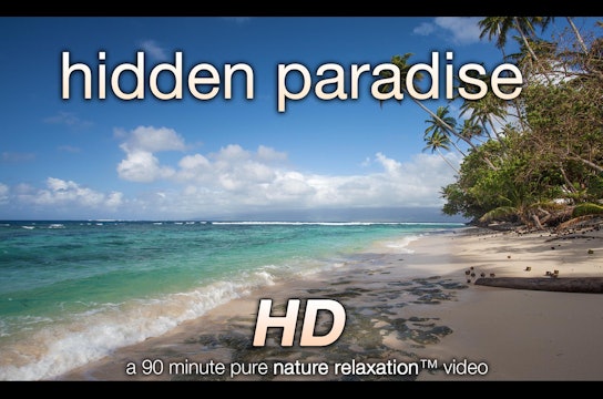 Hidden Paradise 90 Minute Dynamic Nature Relaxation Video