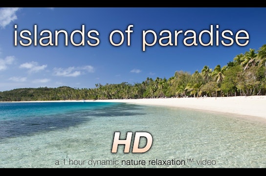 Islands of Paradise (Nature Sounds) 1 HR Dynamic Video