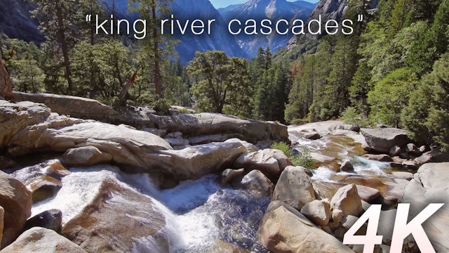 King River Cascades 1 HR Static Nature Video