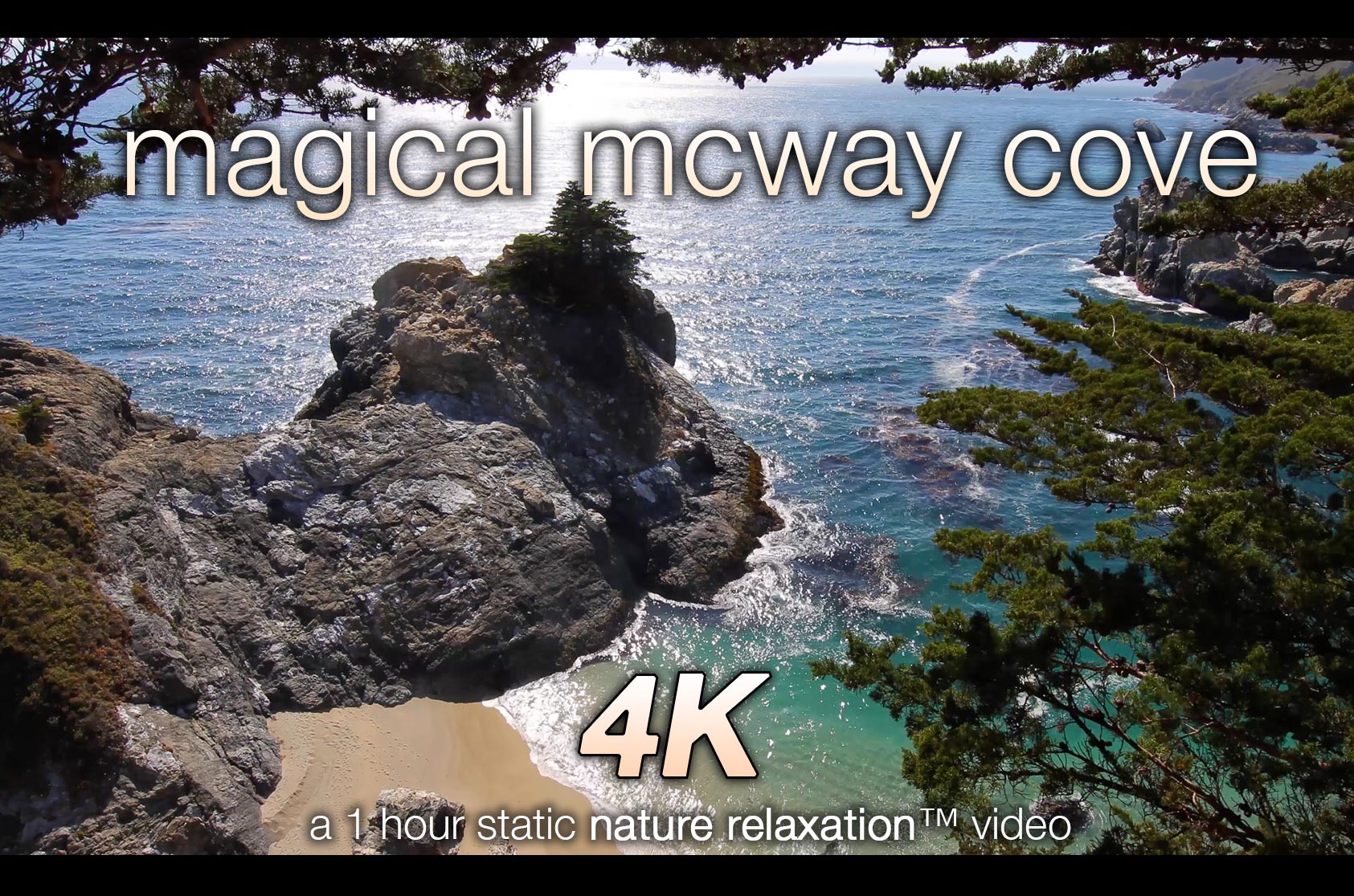 Magical McWay Cove Nature Relaxation Video 1080p
