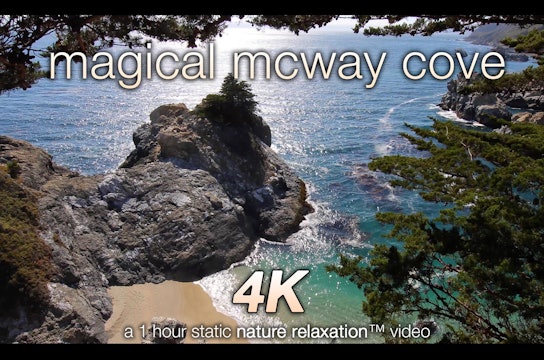 Magical McWay Cove Nature Relaxation Video 1080p