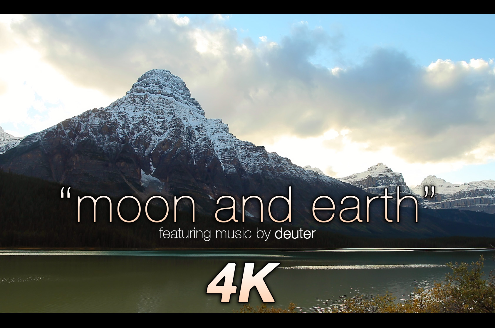 Moon and Earth 6 Minute Short Music + Nature Video