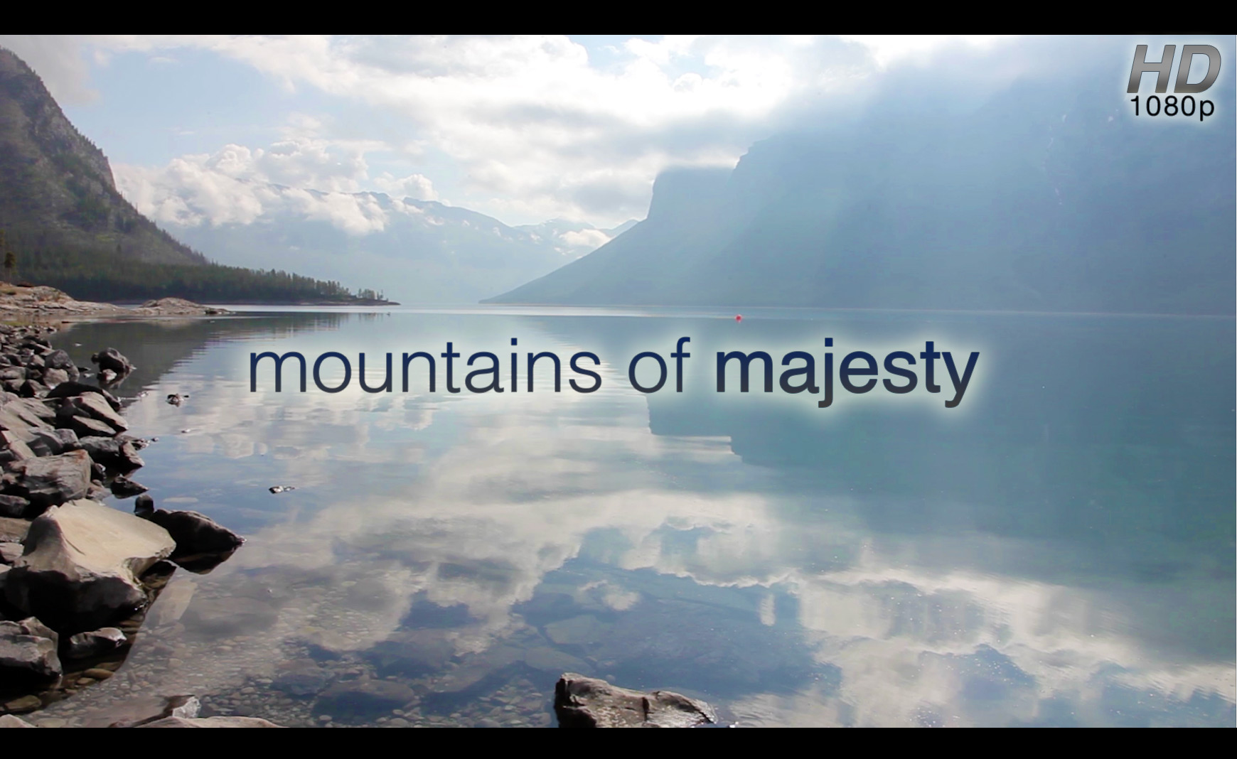 Mountains of Majesty (Nature Sounds) 1 HR Dynamic Video