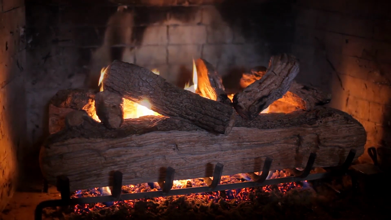 Crackling Fireplace 4 Hrs Nature Relaxation video