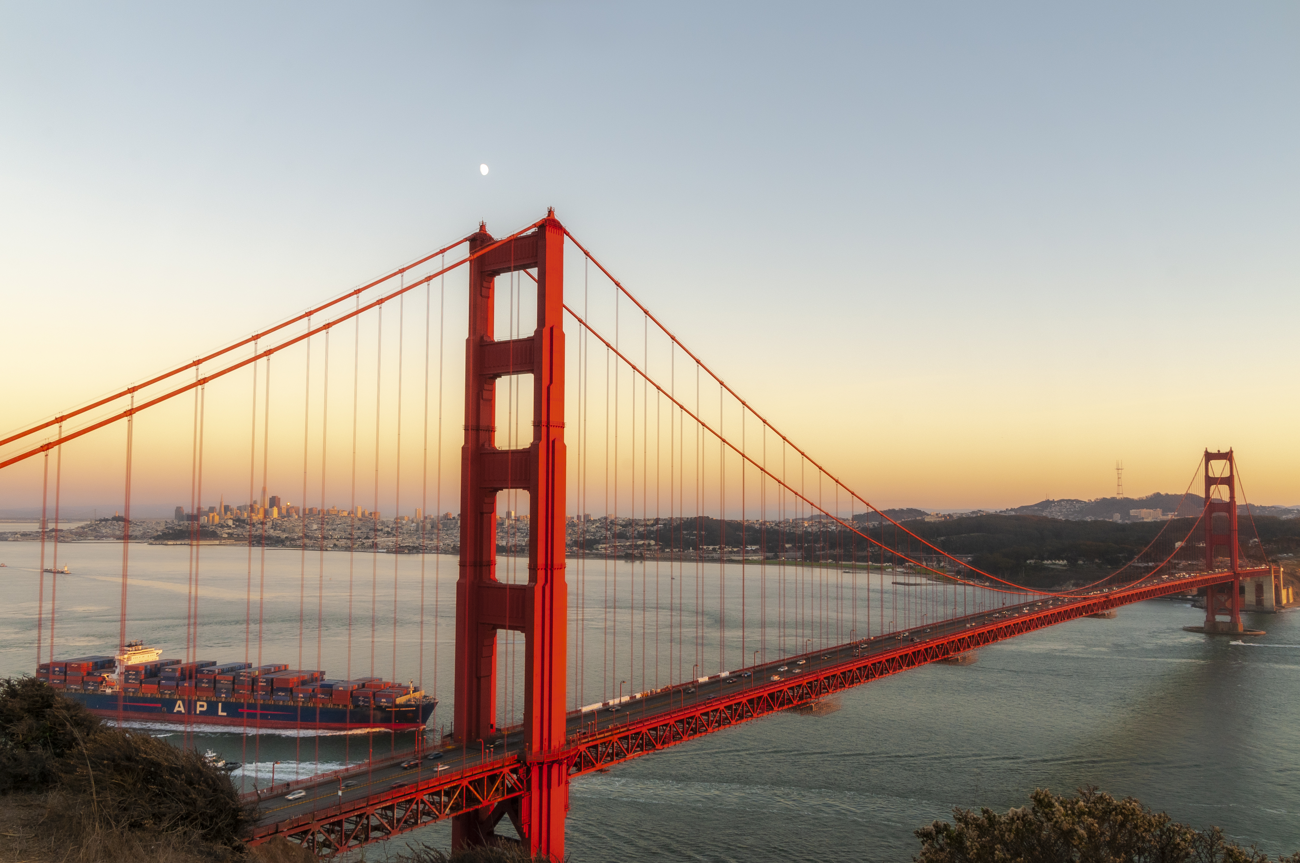 San Francisco Golden Gate Bridge Time-lapse