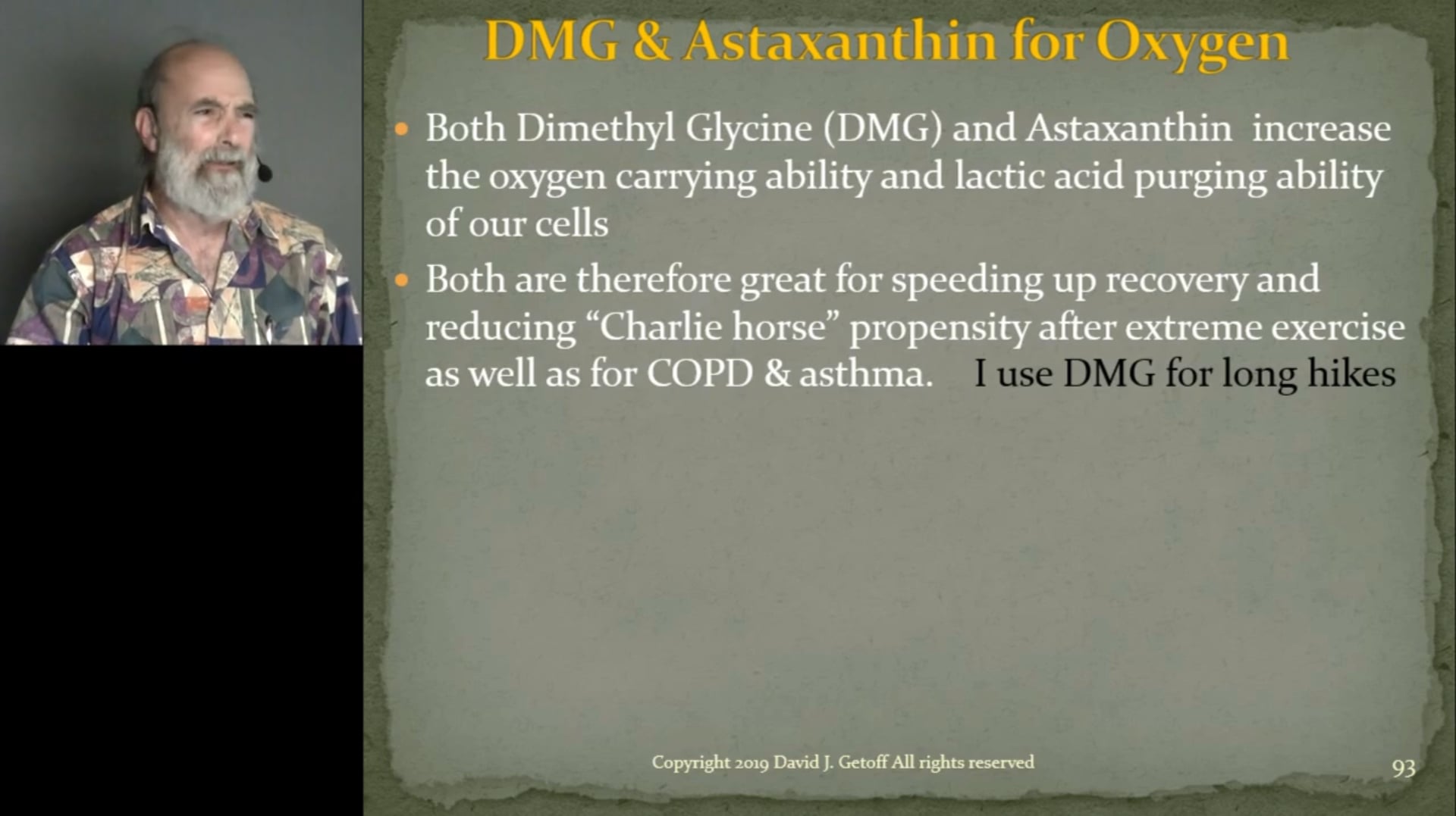 Supplements Class 2019 - Class 4 of 6