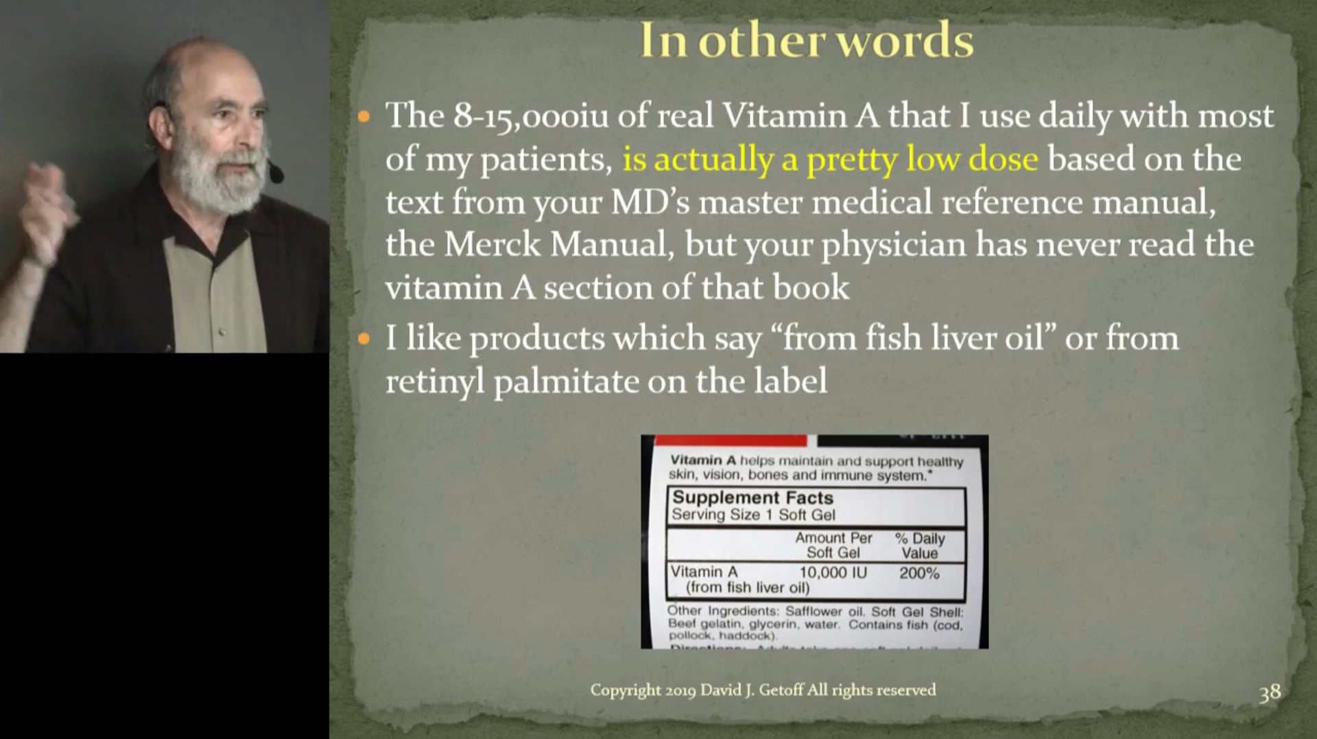 Supplements Class 2019 - Class 2 of 6