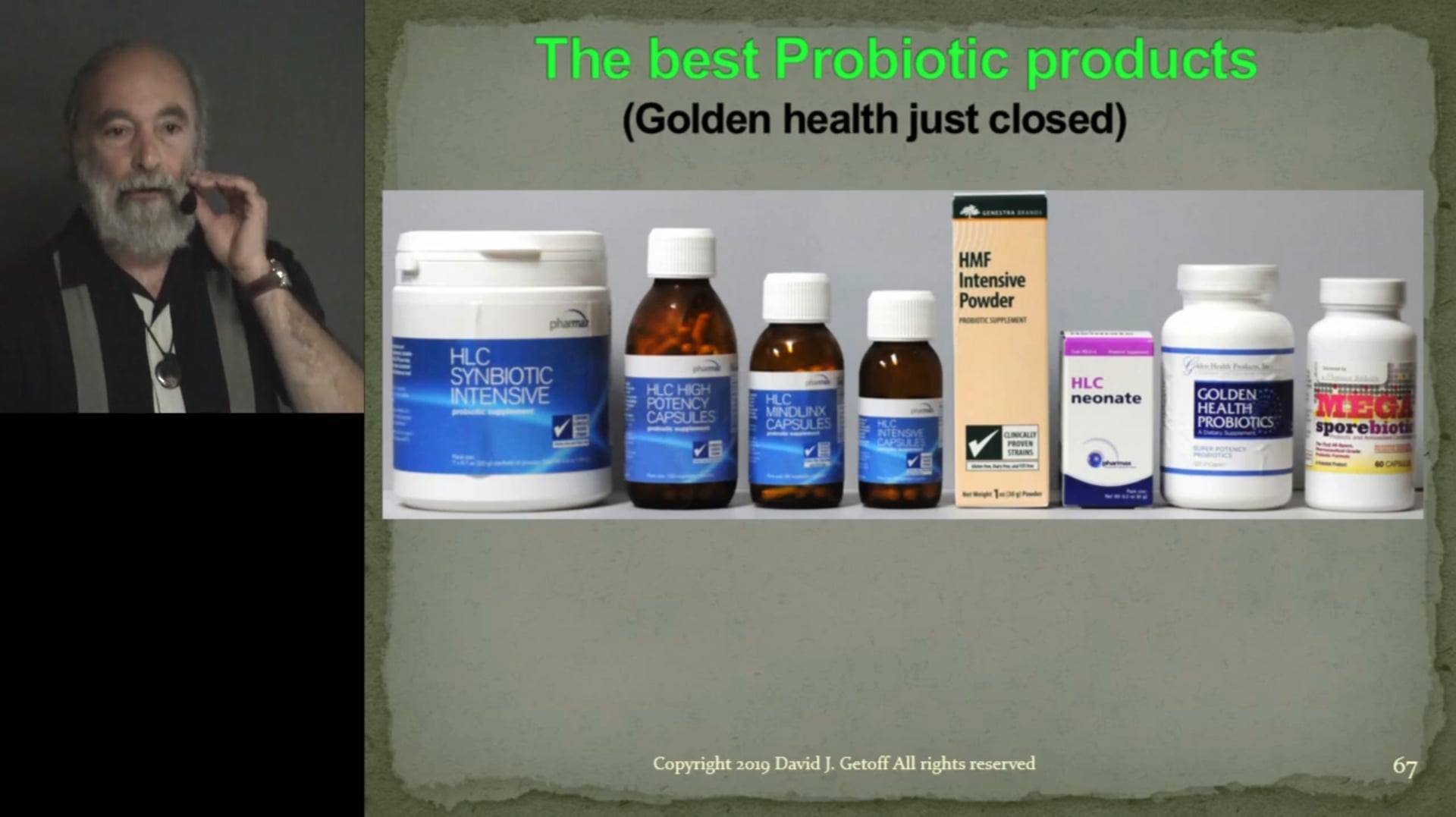 Supplements Class 2019 - Class 3 of 6