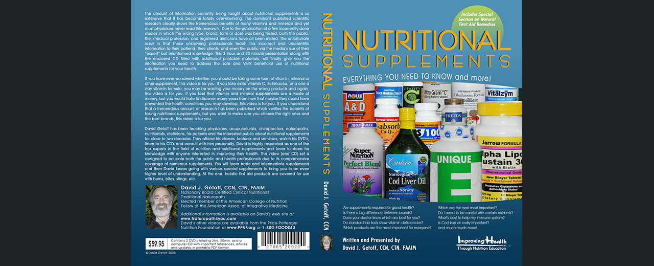 Nutritional Supplements: Everything You Need to Know (incl. first aid remedies)