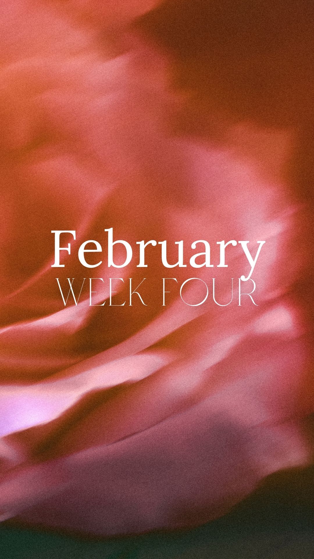 FEBRUARY Week 4