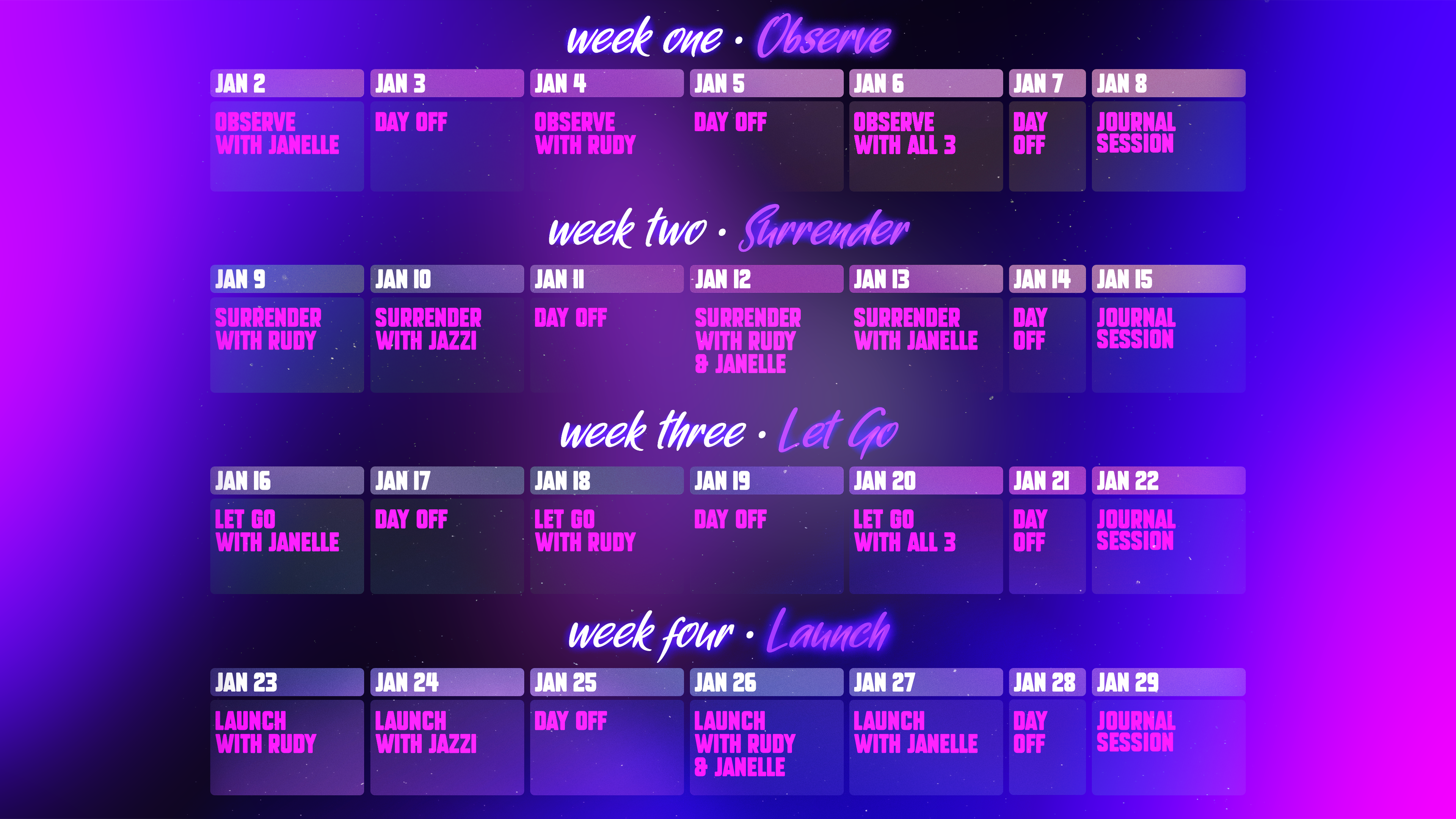 NYNM: 2023 CHALLENGE