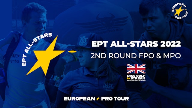 2nd Round part 1/3 MPO & FPO (ENG) | EPT All-Stars 2022